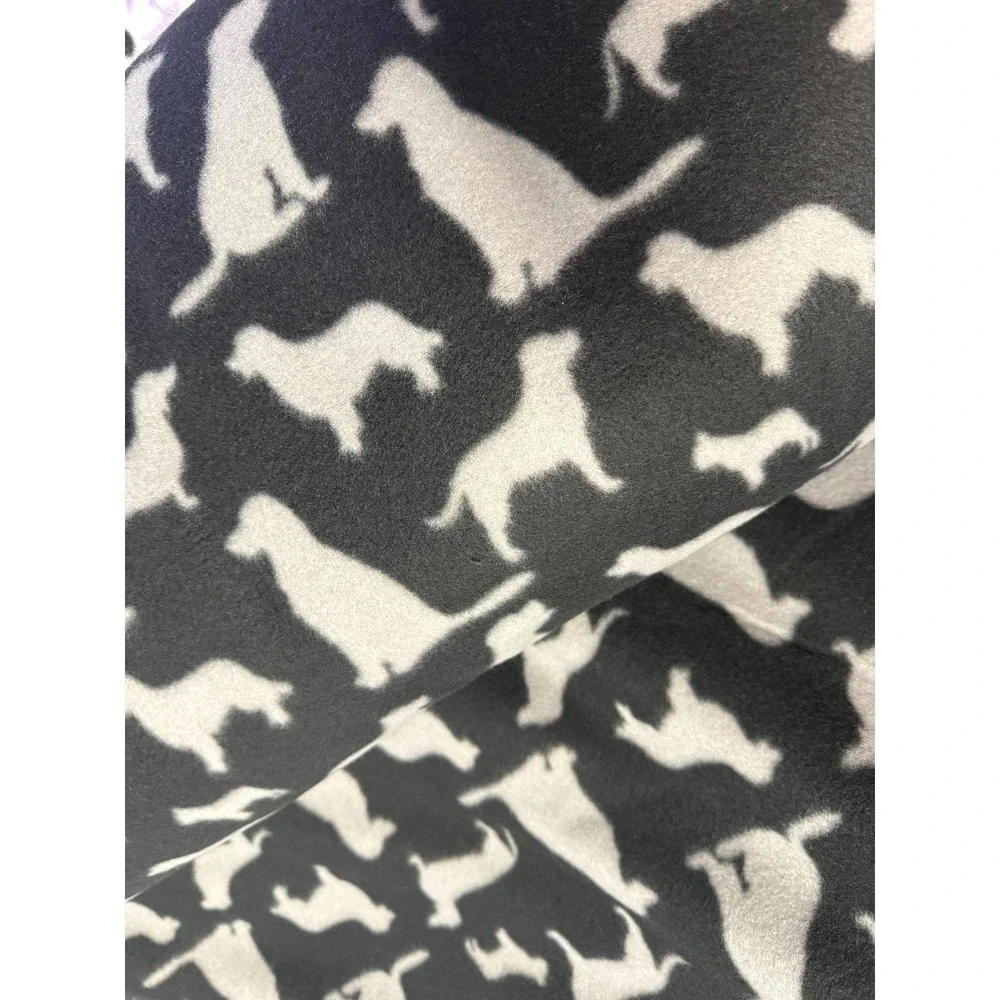 DOG Silouettes‎ Happy Value Craft fleece OEKOTEX® STANDARD 100 (1 unit = 1 yard)